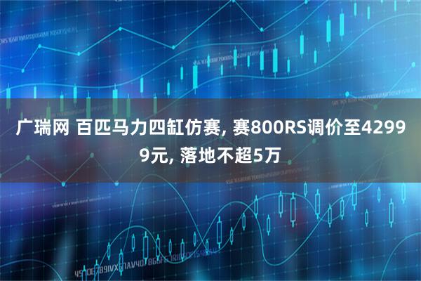广瑞网 百匹马力四缸仿赛, 赛800RS调价至42999元, 落地不超5万